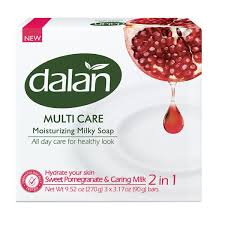 Dalan SWEET POMEGRANATE Soap 3.2 oz | 3-PK - Authentic Turkish & Mediterranean Food | TG Gourmet