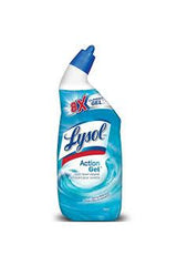 LYSOL ACTION GEL TOILET BOWL CLEANER SPRING WATERFALL 24 OZ