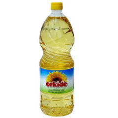 Orkide 100% Pure Refined Sunflower Oil: High Vitamin E, 67.6 fl oz (2L)
