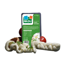 AKDU BRAIDED CHEESE ( örgü peyniri ) 200GR - Authentic Turkish & Mediterranean Food | TG Gourmet
