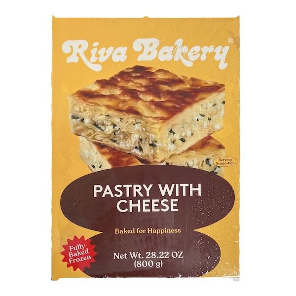 Riva Bakery Pastry with Cheese (Su Boregi) Tray 3.3 lb (1.5 kg)