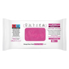 Sleepy Easy Clean Lilium Bouquet Wet Wipes 80 ct