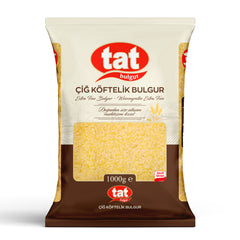TAT EXTRA FINE (CIG KOFTELIK) BULGUR 1000 GR - Authentic Turkish & Mediterranean Food | TG Gourmet