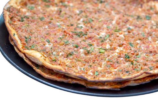 Cappadocia Lahmacun Ground Beef Flatbread Spicy Hot 32 oz, 10pc | TG Gourmet