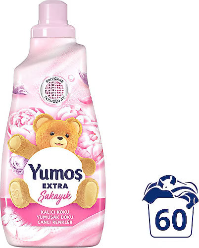Yumos Extra Fabric Softener Peony (Sakayik) 49 fl oz (1.44 L)