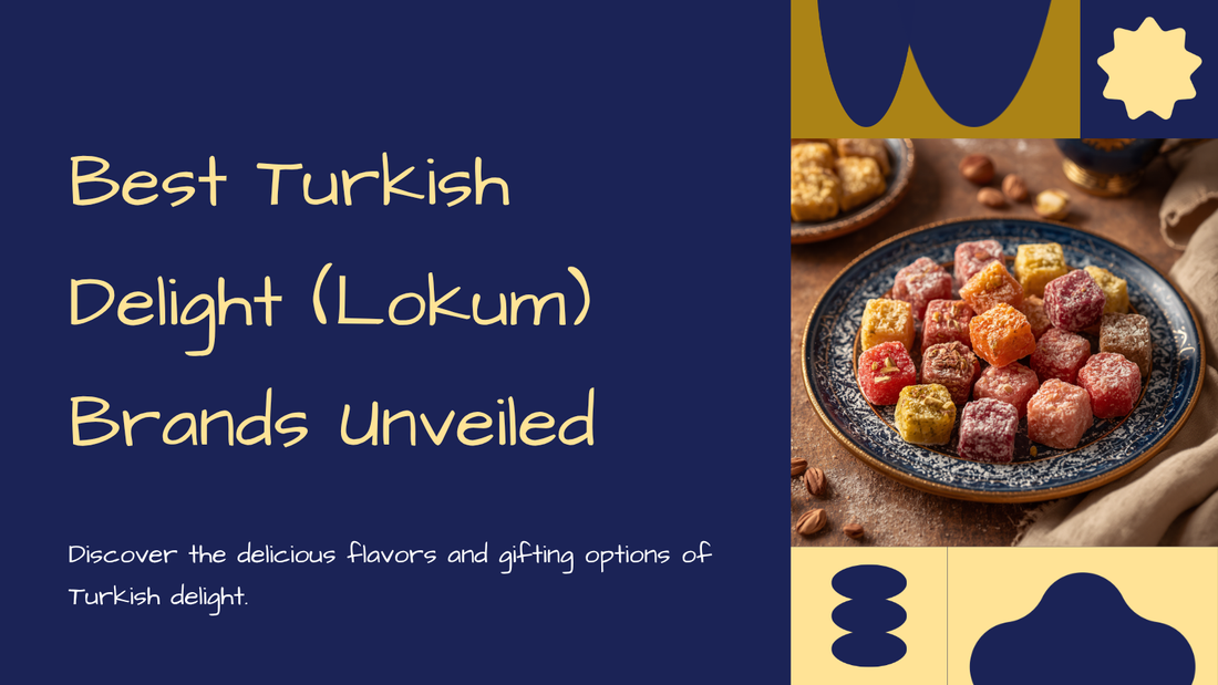 Colorful Turkish delight (lokum) pieces dusted with powdered sugar on a plate