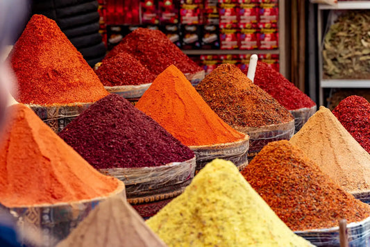 Ancient spice routes from India to Anatolia