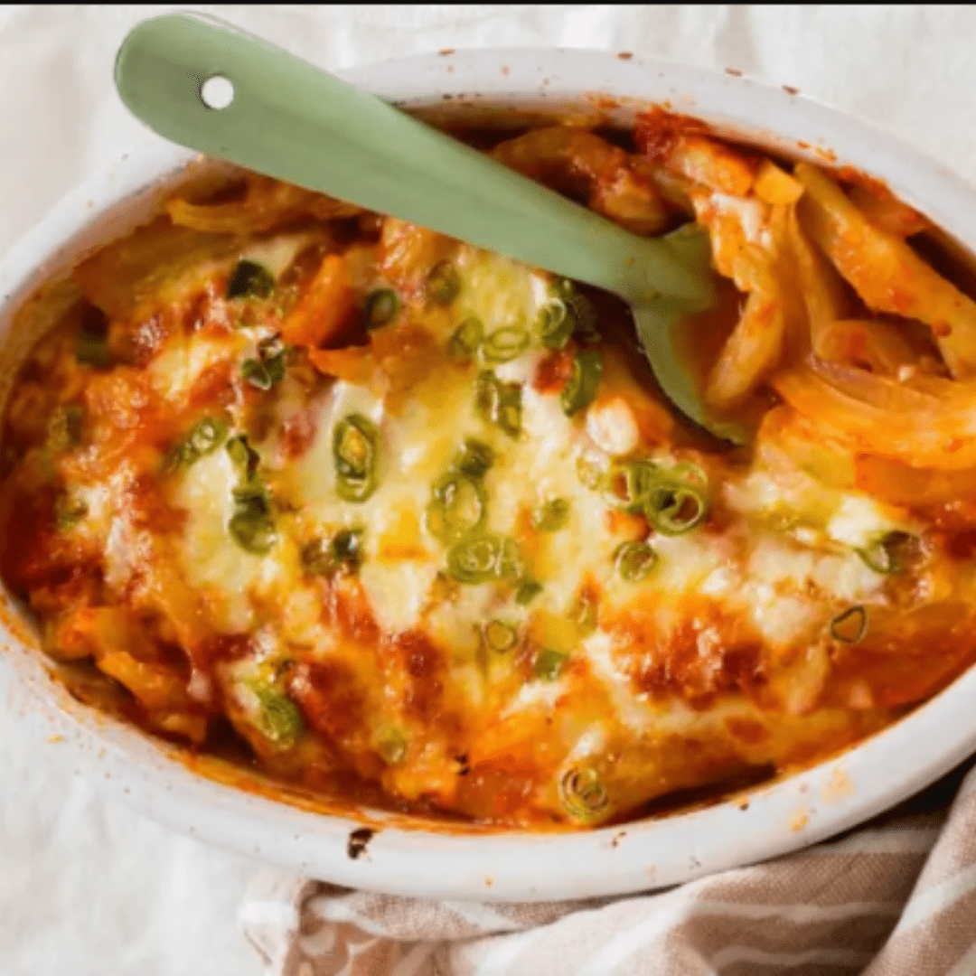 Baked fennel recipe with mozzarella and eggs