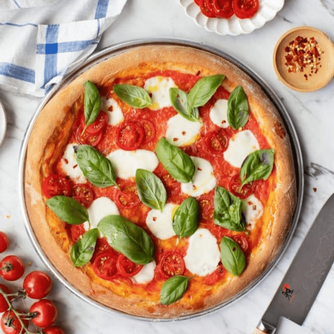 BEST HOMEMADE MARGHERİTA PİZZA RECİPE - TULUMBA