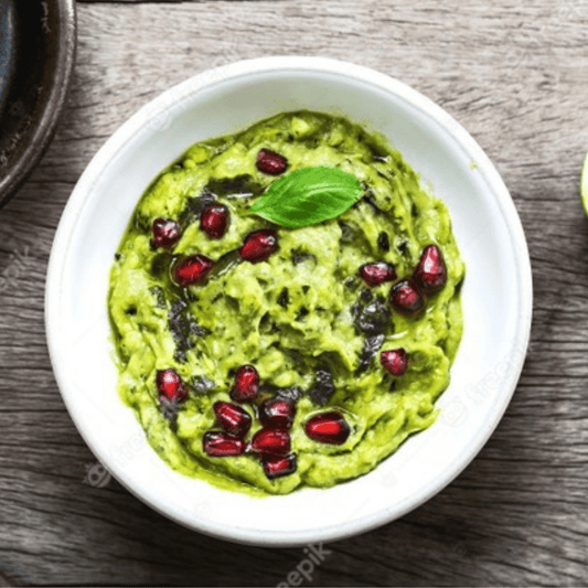 Best Pomegranate Guacamole Recipe image for TG Gourmet article