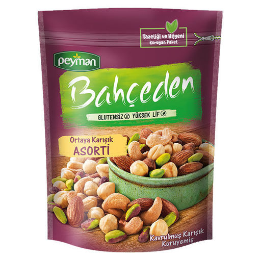 Peyman Bahceden Ortaya Karisik Mixed Nuts Assortment 5.29 oz (150g) Pouch | TG Gourmet