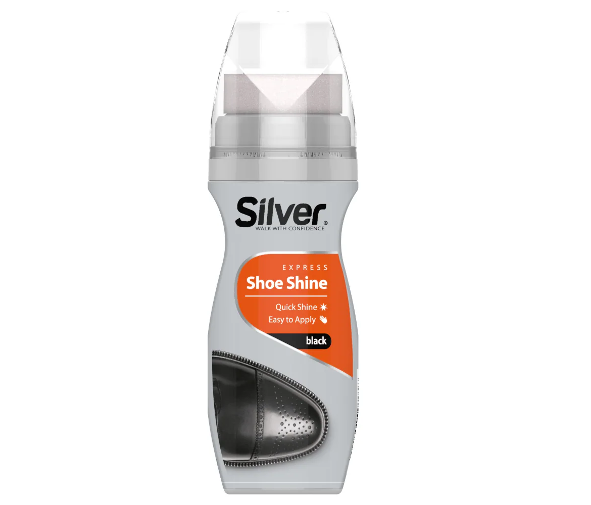 SILVER LIQUID SHOE POLISH 75ml (2.53 oz) NATURAL - Authentic Turkish & Mediterranean Food | TG Gourmet