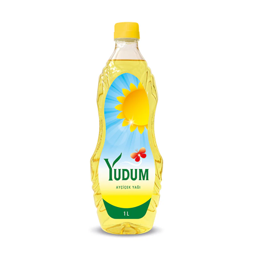Yudum Sunflower Oil 34 fl oz (1 L) Bottle - Everyday Frying Oil | TG Gourmet