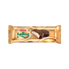 Ulker Halley Chocolate Covered Marshmallow Cakes 8 ct x 1.06 oz (30 g) - Authentic Turkish & Mediterranean Food | TG Gourmet