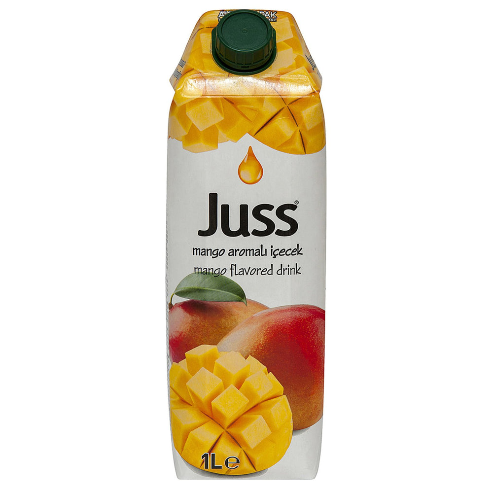 Juss Mango Drink 33.8 fl oz (1 L) Tetra Pak - Tropical Family Carton | TG Gourmet