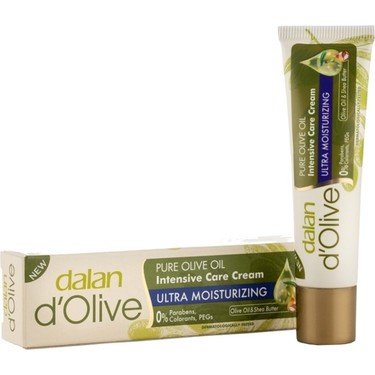Dalan d'Olive Intensive Cream with Olive Oil 2.03 fl oz (60 ml) Travel Tube | TG Gourmet