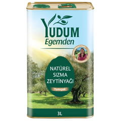 YUDUM EGEMDEN EVOO 3 lt Tin (Extra Virgin Olive Oil) - Authentic Turkish & Mediterranean Food | TG Gourmet