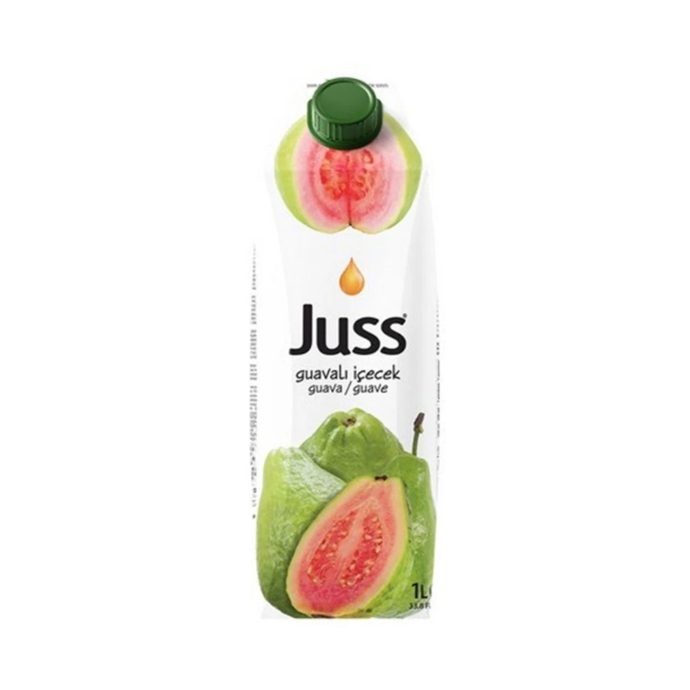 JUSS GUAVA FRUIT DRINK 33.8 OZ (1000ML) (TETRA PACK) - Authentic Turkish & Mediterranean Food | TG Gourmet
