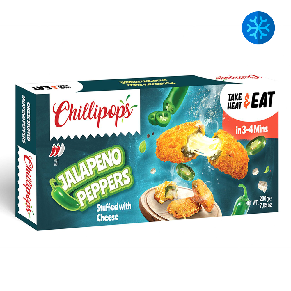 Take Heat & Eat Jalapeno Pepper Chilipops 7.05 oz (200g) Jar | TG Gourmet