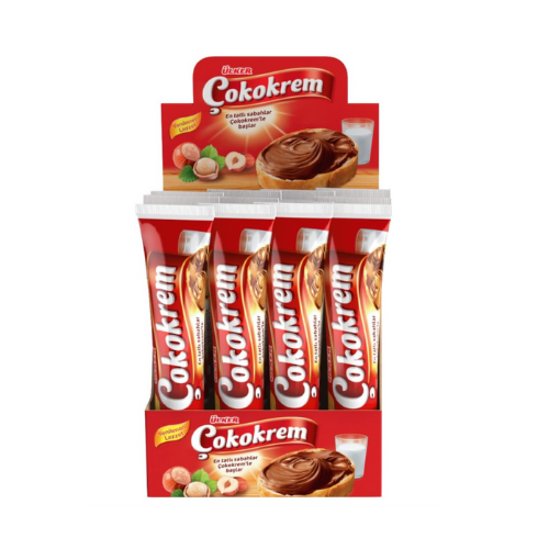 Ulker Cokokrem Hazelnut Cocoa Spread Tubes 1.41 oz (40g), Case of 12 | TG Gourmet