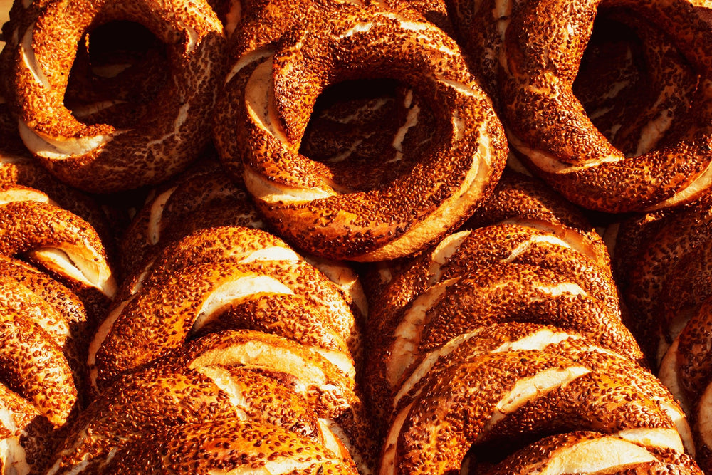 Maun Plain Bagel 110gr x 50pcs Simit (BULK) - Authentic Turkish & Mediterranean Food | TG Gourmet