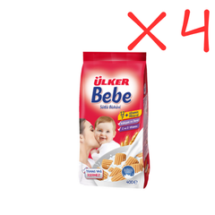Ulker Baby Biscuits 14.11oz (400g) x 4 pcs - Authentic Turkish & Mediterranean Food | TG Gourmet