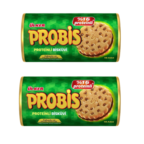Ulker Probis Sandwich Biscuits 10ct x 0.99 oz (28g) X 2 pcs