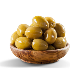 Toprak Cocktail Green Olives 141/170 14 oz (400 g) (Kokteyl Yesil Zetin) - Authentic Turkish & Mediterranean Food | TG Gourmet