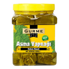 Gourmet212 Conventional Grape Leave Rolled 3.3 lb Pet - Authentic Turkish & Mediterranean Food | TG Gourmet