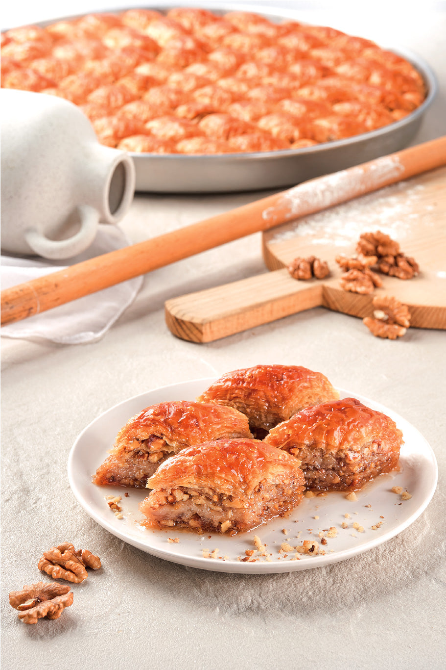 OCLAVA Homemade Baklava 3KG - Authentic Turkish & Mediterranean Food | TG Gourmet