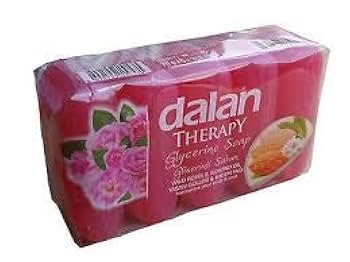 DALAN GLYCERINE SOAP|| 70g x 5 || WILD ROSES & ALMOND OIL - Authentic Turkish & Mediterranean Food | TG Gourmet