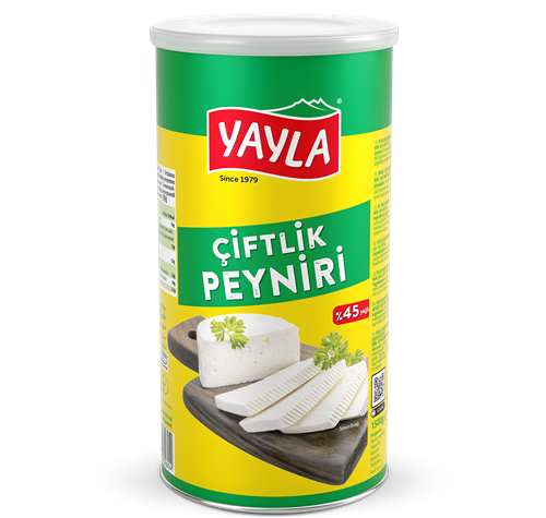 Yayla White Cheese 45% Fat 28.2 oz (800g) - The Everyday Beyaz Peynir | TG Gourmet