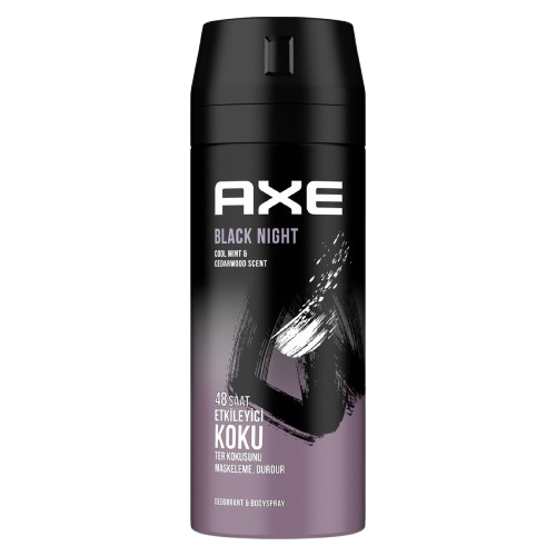 Axe Body Spray |150ml (5.3 fl.oz) | BLACK NIGHT - Authentic Turkish & Mediterranean Food | TG Gourmet