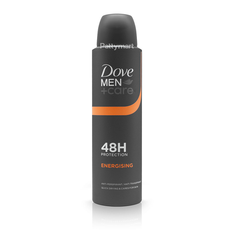 Dove Energising Deodorant Body Spray for Men 5.07 fl oz (150 ml) | TG Gourmet