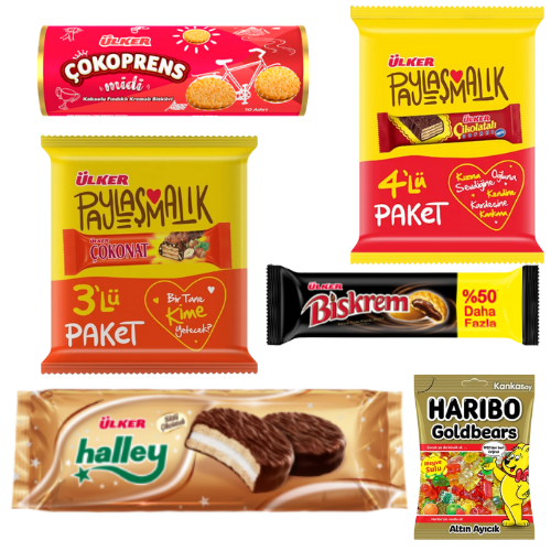 Ulker Snack Box Mix Paket - Assorted Turkish Treats Selection | TG Gourmet