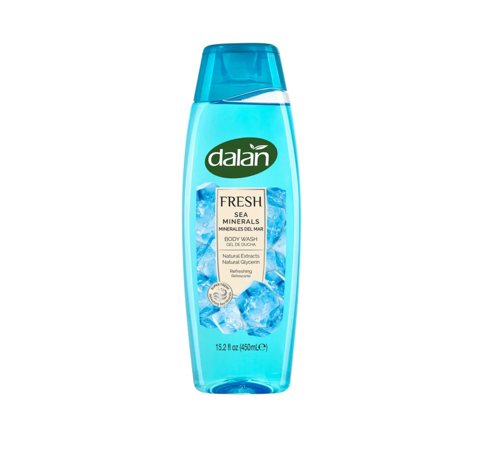Dalan Fresh Sea Minerals Body Wash 15.2 fl oz (450 ml) - Ocean-Fresh Shower | TG Gourmet