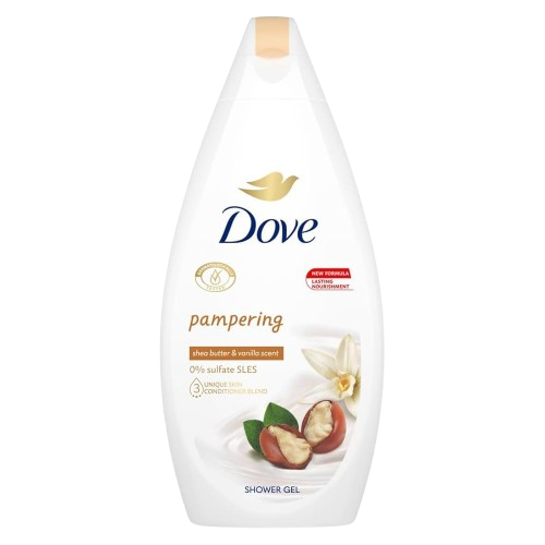 DOVE BODY WASH 720 ML (23.35OZ) CALMING SHEA BUTTER & VANILLA - Authentic Turkish & Mediterranean Food | TG Gourmet