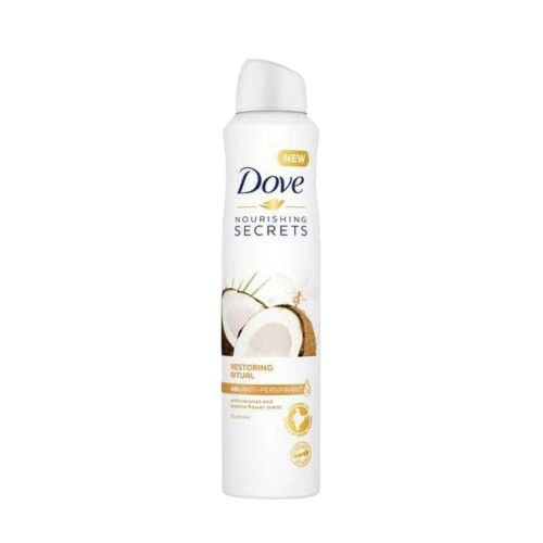 Dove Body Spray Restoring Ritual (Coconut / Jasmine) 250ml - Authentic Turkish & Mediterranean Food | TG Gourmet