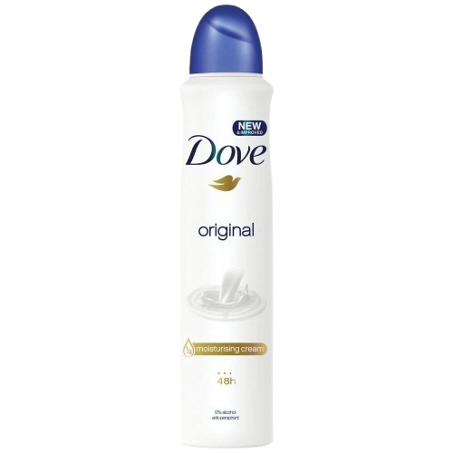 DOVE DEODORANT 250 ML ORIGINAL - Authentic Turkish & Mediterranean Food | TG Gourmet