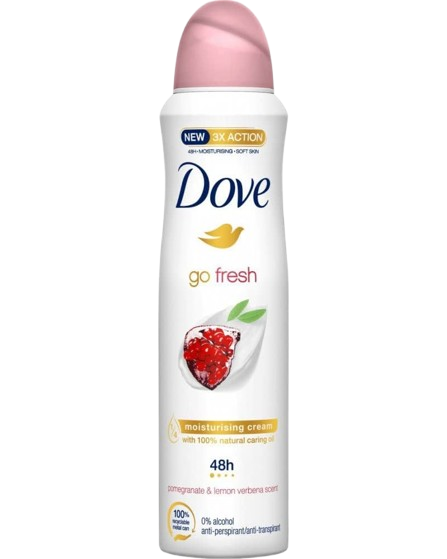 Dove Body Spray Pomegranate & Lemon 250ml - Authentic Turkish & Mediterranean Food | TG Gourmet