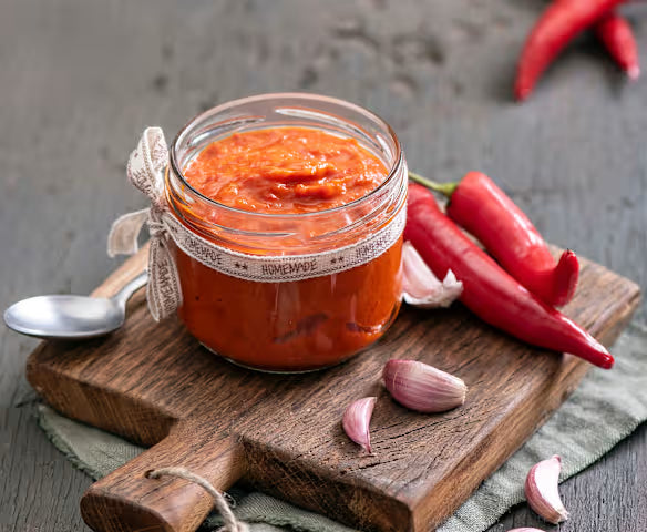MELIS AJVAR 720 ML-Kosher (24.3 FL OZ) - Authentic Turkish & Mediterranean Food | TG Gourmet
