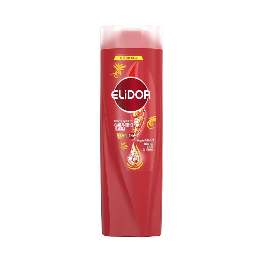 ELIDOR SHAMPOO 400ML (13.5oz - Color Protecting) - Authentic Turkish & Mediterranean Food | TG Gourmet