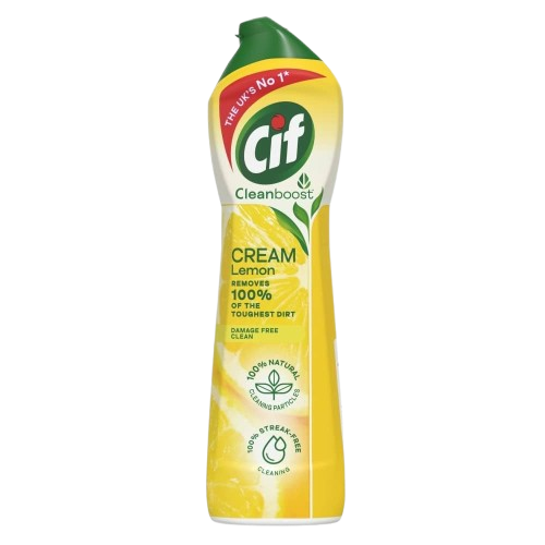 Cif Cream Cleanser Lemon 17 oz (500 ml) - Gentle Scrub Classic | TG Gourmet
