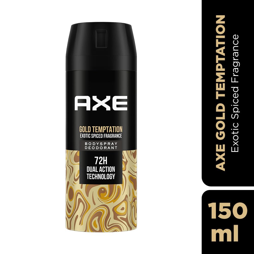 Axe Body Spray 150ml (5.3 fl.oz) GOLD TEMPTATION - Authentic Turkish & Mediterranean Food | TG Gourmet