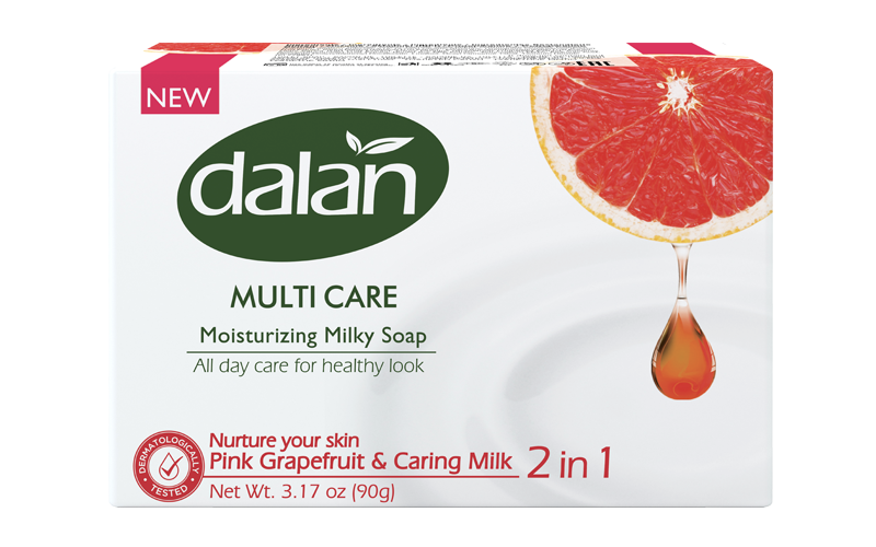 Dalan Bar Soap - Pink Grapefruit Scented, 3.17 oz (Pack Of 3)