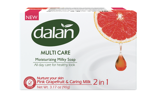 Dalan Bar Soap - Pink Grapefruit Scented, 3.17 oz (Pack Of 3)