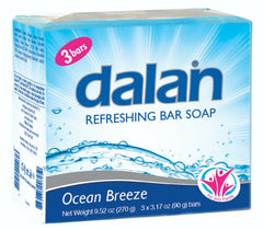 Dalan Antibacterial Bar Soap Ocean Breeze Scent 3.2 oz (90g) Single Bar | TG Gourmet