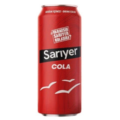 SARIYER COLA FLAVORED CARBONATED DRINK 11.15 FL OZ (330ML) CAN - Authentic Turkish & Mediterranean Food | TG Gourmet