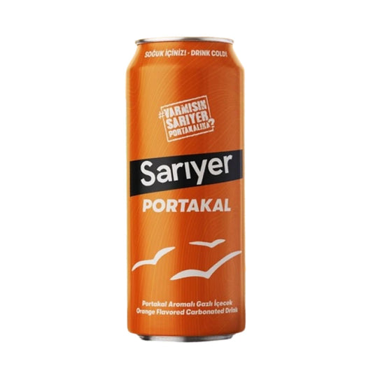Sariyer Orange Carbonated Drink 11.15 fl oz (330 ml) Can Gazoz | TG Gourmet