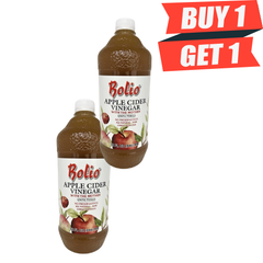 BOLIO APPLE CIDER w/Mother VINEGAR 32 FL OZ. x 2 pcs - Authentic Turkish & Mediterranean Food | TG Gourmet
